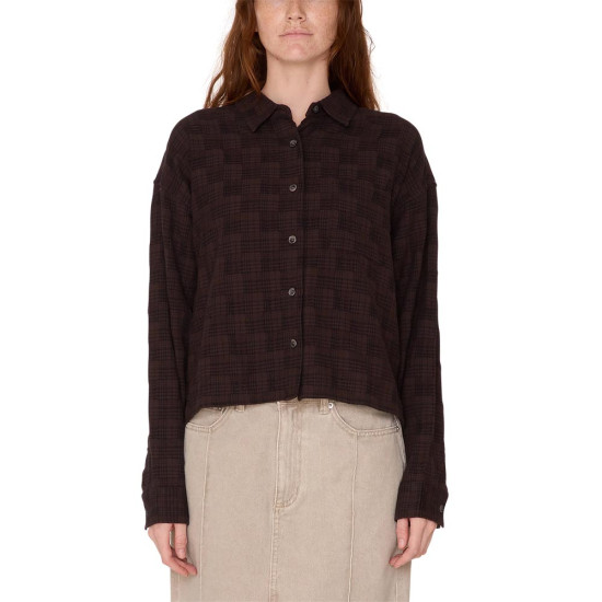 Obey Γυναικείο πουκάμισο Vivian Plaid Shirt
